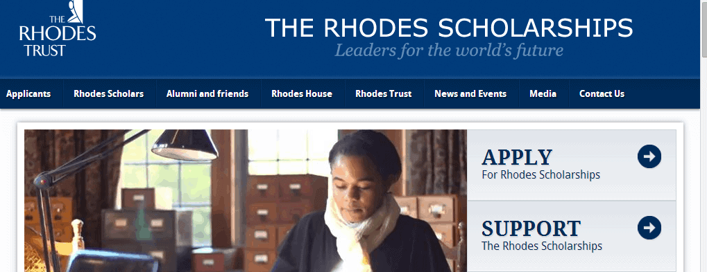 rhodes scholar