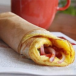 egg chicken roll