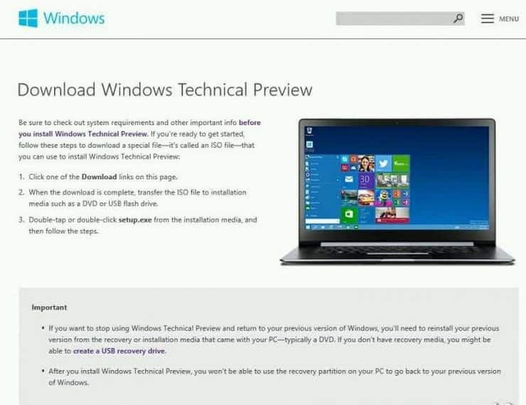 windows-technical-preview-download-page