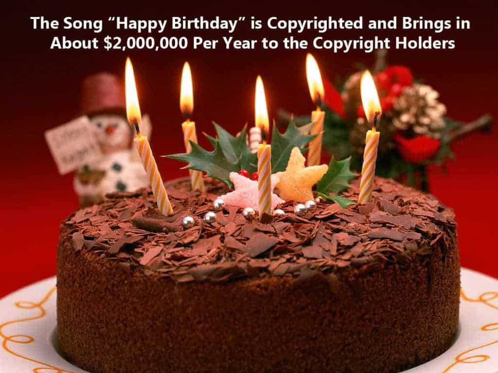 Copyrights for 'Happy Birthday' song | Source: webzeest