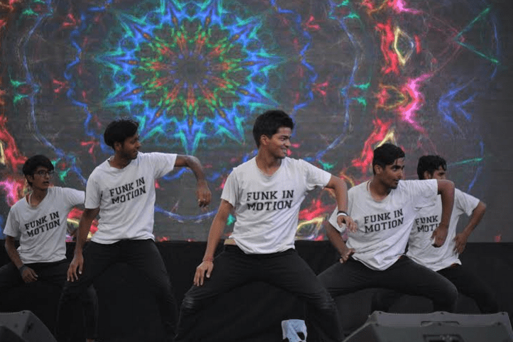 Maharaja Agrasen College's Funk In Motion won the western dance competition | Image by Tejaswa Gupta for DU Beat