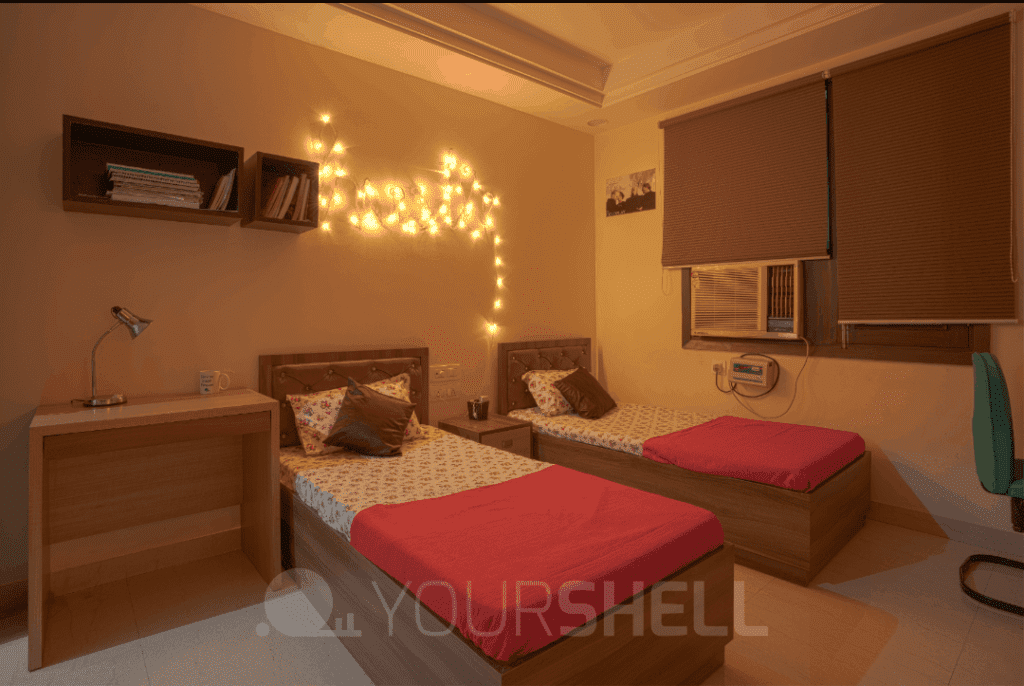 YourShell provides comfortable rooms at affordable prices. 