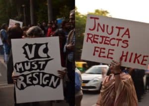 JNUTA PROTEST