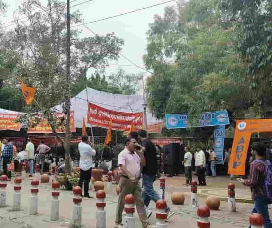 ABVP and NSUI Welcome Freshers: A New Year of DU Student Politics