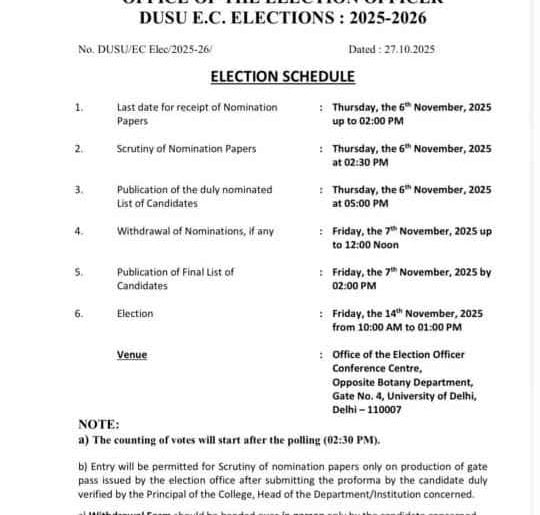 DUSU EC Datesheet Released