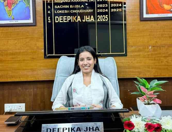 Jha was elected as DUSU Joint Secretary in September