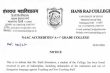 Hansraj College Suspension Row