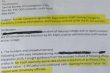 Screenshot of a complaint letter to the CBI highlighting allegations of bribery, extortion, and intimidation involving a Hansraj College staff member.