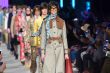 Models walk the runway in gender-fluid fashion