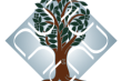 The AUD logo with a bodhi tree motif.