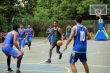 A basketball match between Hansraj and Hindu College.