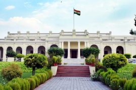 University of Delhi campus building. Delhi University's Executive Council approved disciplinary action in a Political Science professor sexual harassment case.