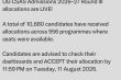 Delhi University on X shares admission details after Round 3 allocation