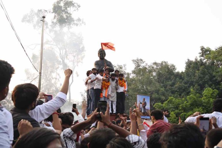 Victory procession of ABVP, DUSU 2026