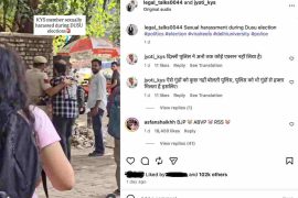 Screenshot of KYS members during DUSU election campaigning
