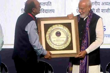 PM Modi at SRCC