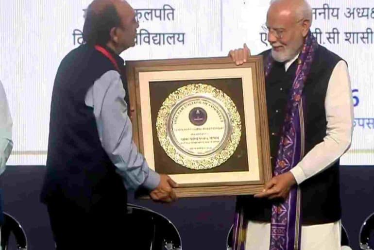 PM Modi at SRCC
