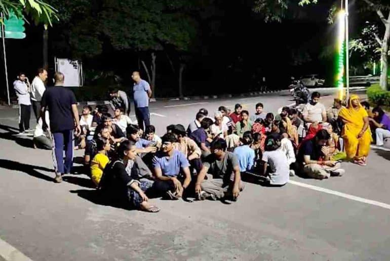 delhi university south campus gardener death