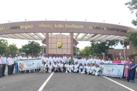 Central University of Tamil Nadu sends a delegation of students and teachers to DU as part of the Yuva Sangam scheme