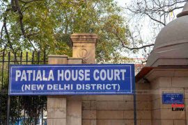 File image of the Patiala House Court signboard, New Delhi, used for the report on anticipatory bail denied to a former DU professor