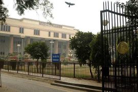 Delhi High Court building, where the court stays rustication of a DU student
